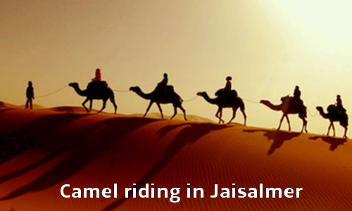 The city of Jaisalmer